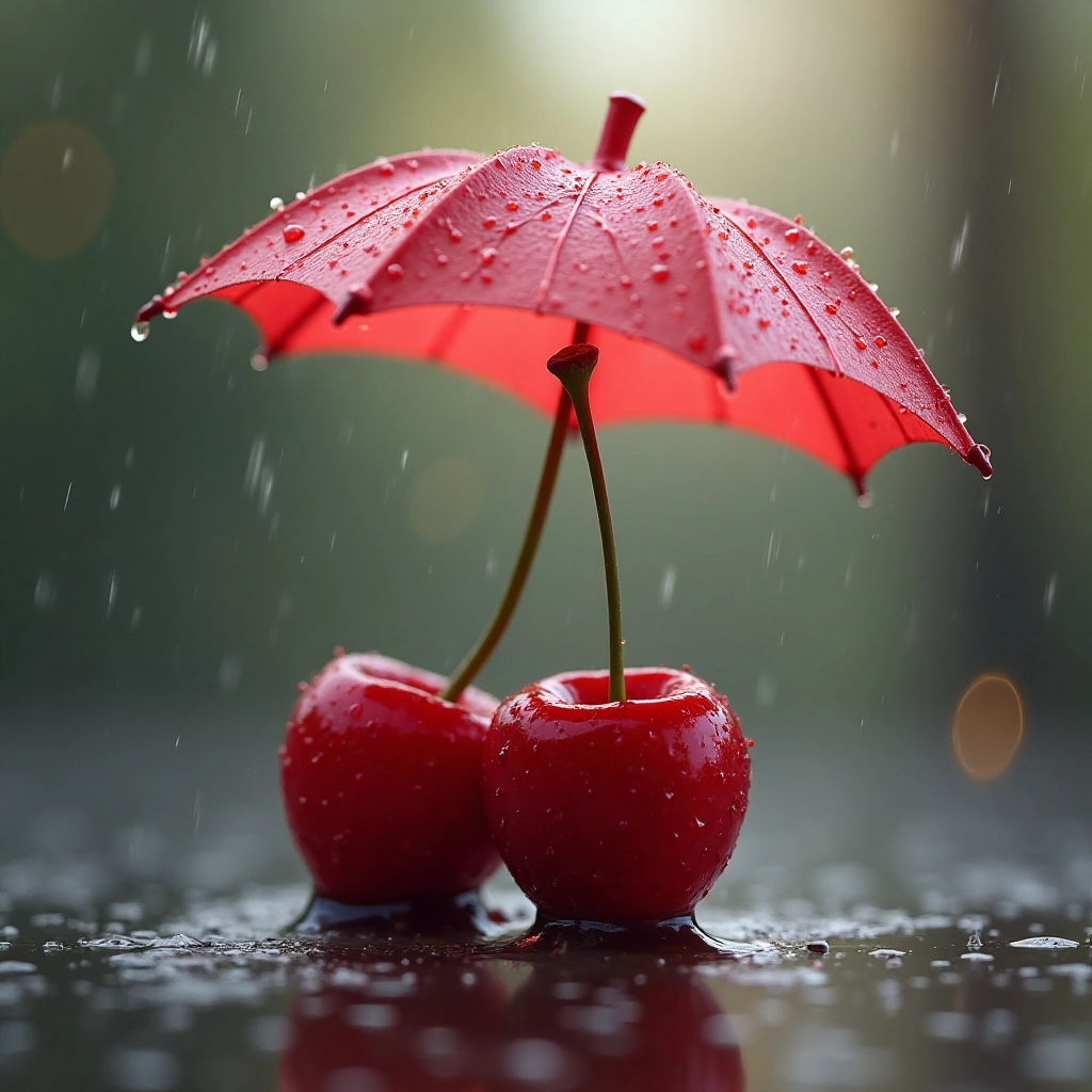 Cherries in the Rain